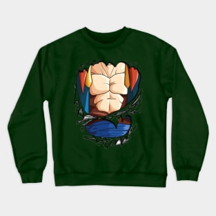 Gogueta vegeta goku Chest Dragon ball Super Crewneck Sweatshirt